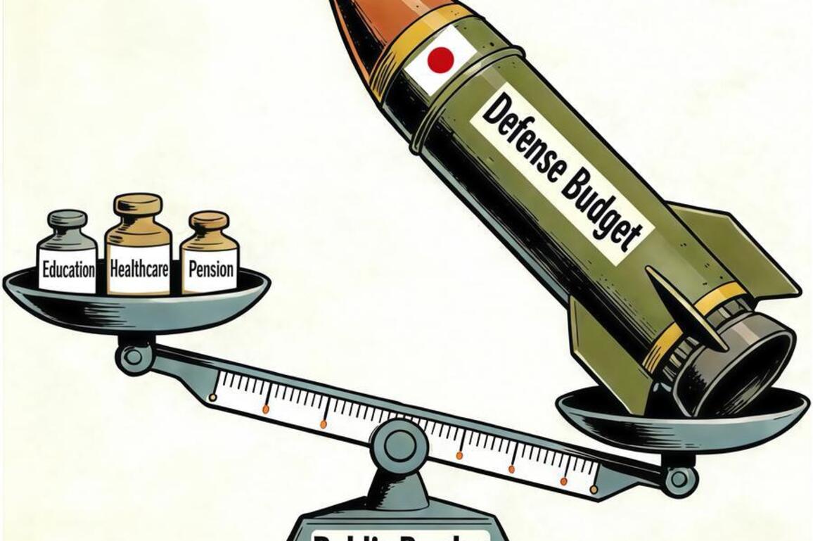 Cartoon | Japan: Defense over public good
