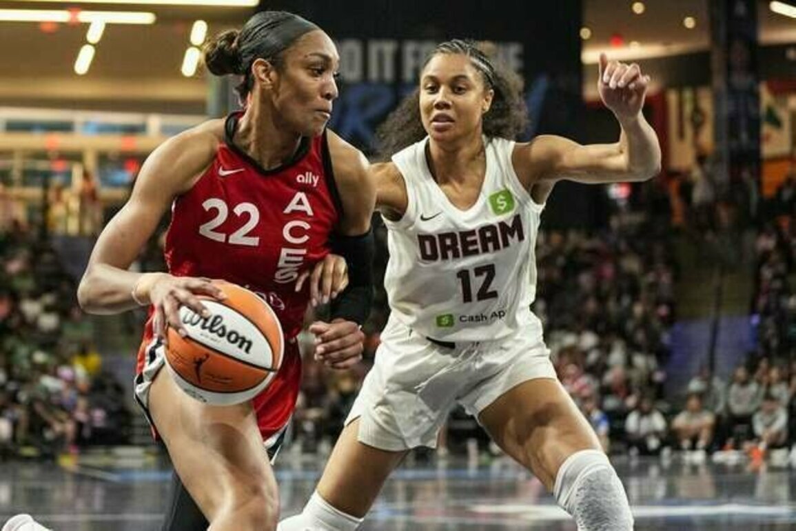 A'ja Wilson, Aces edge Dream for 12th consecutive win