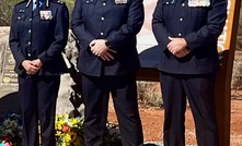 Memorial for two Gold Stealing detectives who were killed while they were investigating gold theft in Kalgoorlie in 1926. While an original memorial was erected at Miller’s Find where their bodies were discovered, the memorial was moved in 2015 to a site owned by Norton Gold Fields. Photo courtesy WA Police