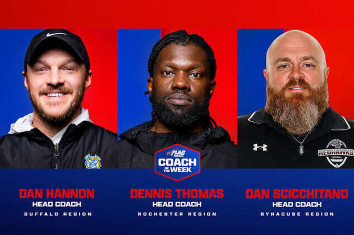 Buffalo Bills announce Week 5 girls flag football Coaches of the Week