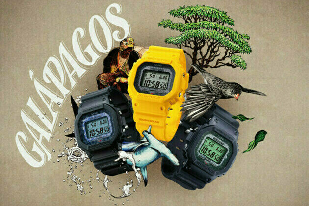 Casio to Release Charles Darwin Foundation Collaboration G-SHOCK Watches