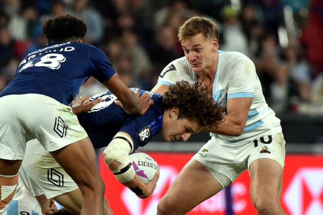 (SP)CHINA-HONG KONG-RUGBY-WORLD SEVENS SERIES 2025-ARG V FRA (CN)