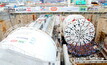 World's biggest tunnel boring machine in the ground