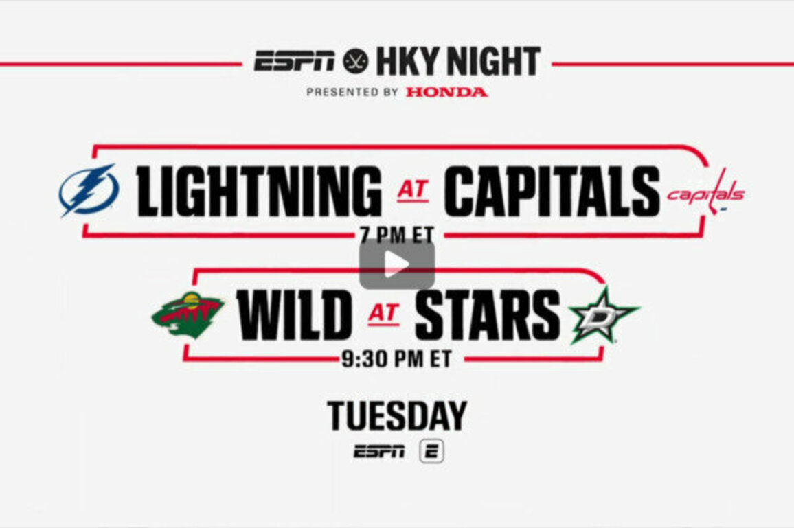 Four Exclusive NHL Games This Week on ESPN, ESPN+/Hulu and Disney+