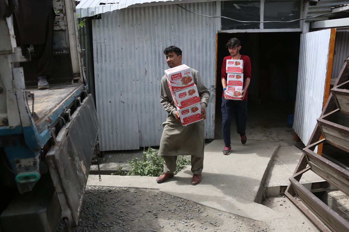 AFGHANISTAN-KABUL-EXPIRED AND LOW-QUALITY FOOD-DESTRUCTION