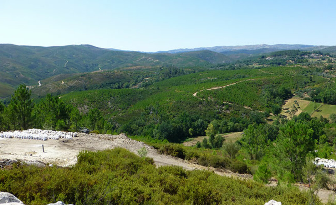 Savannah Resources' Mina do Barroso lithium project located 145km northeast of Porto in Portugal