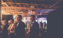 Raleigh Finlayson (left) and Bill Beament at the 2018 WASMA Ball. Courtesy Gold Industry Group