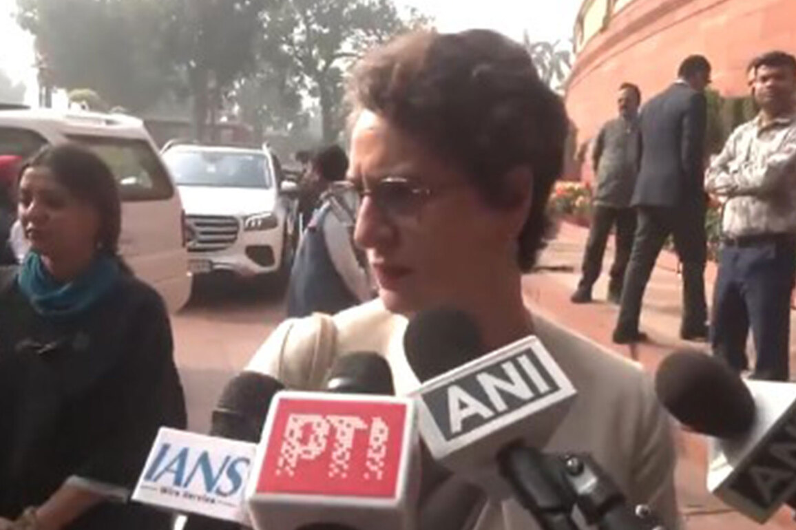 "Parliament is temple of democracy, why fear debate?": Priyanka Gandhi