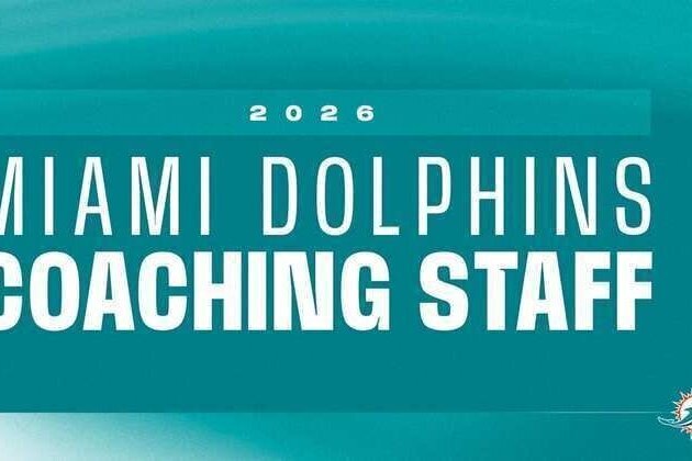 Miami Dolphins announce 2026 coaching staff