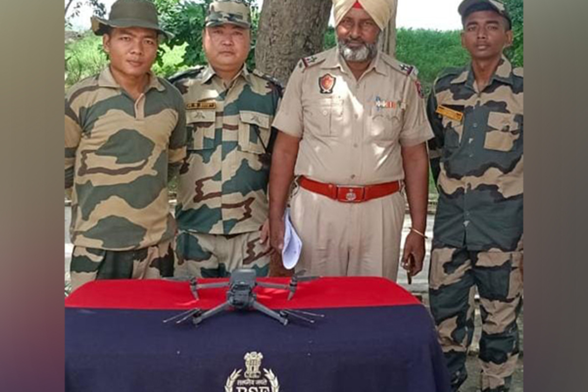 Punjab: BSF recovers drone on Tarn Taran border