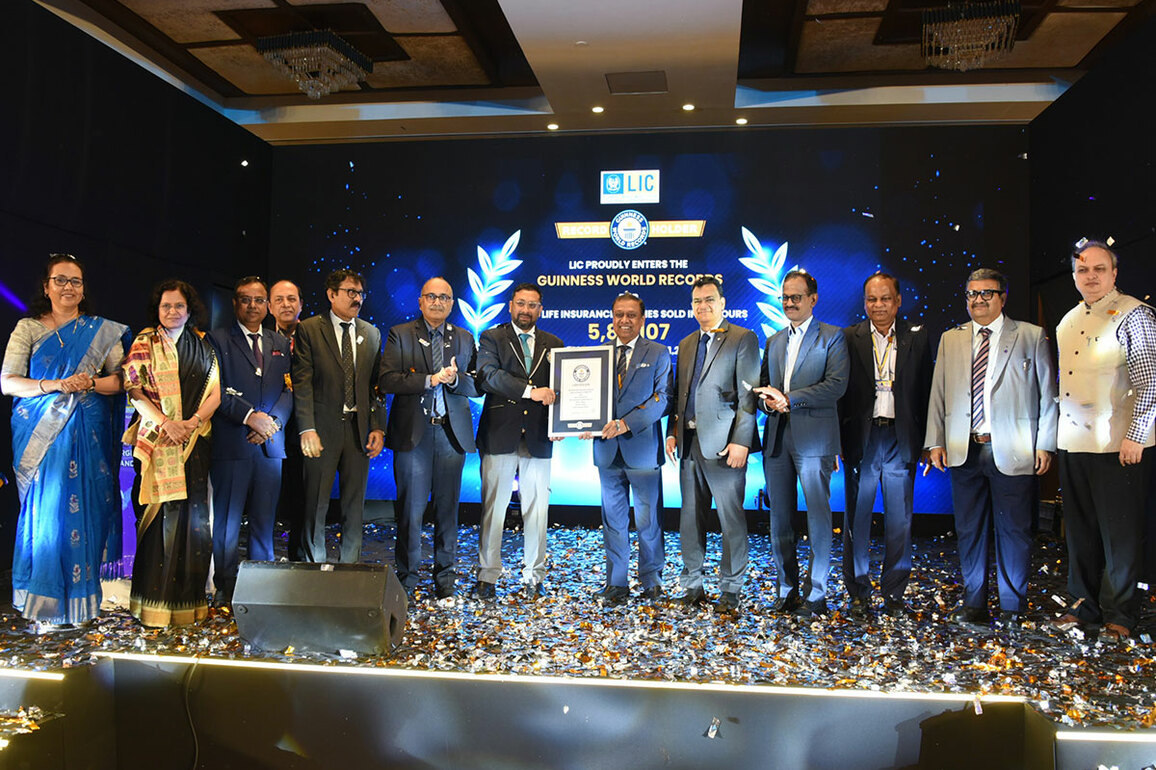 LIC bags Guinness World Records for selling most life insurance policies in 24 hours
