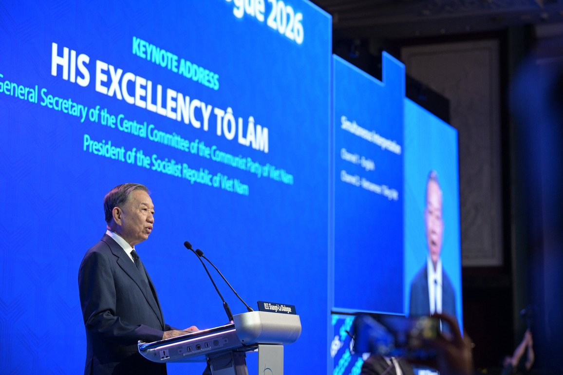 SINGAPORE-SHANGRI-LA DIALOGUE-TO LAM-ADDRESS