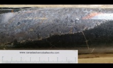  Canada Silver Cobalt Works’ drill core from Castle East showing silver and cobalt mineralisation 