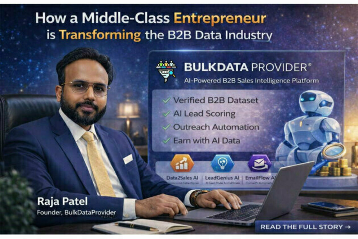 BulkDataProvider Launches AI-Powered B2B Sales Intelligence Platform as an Alternative to Global Data Providers