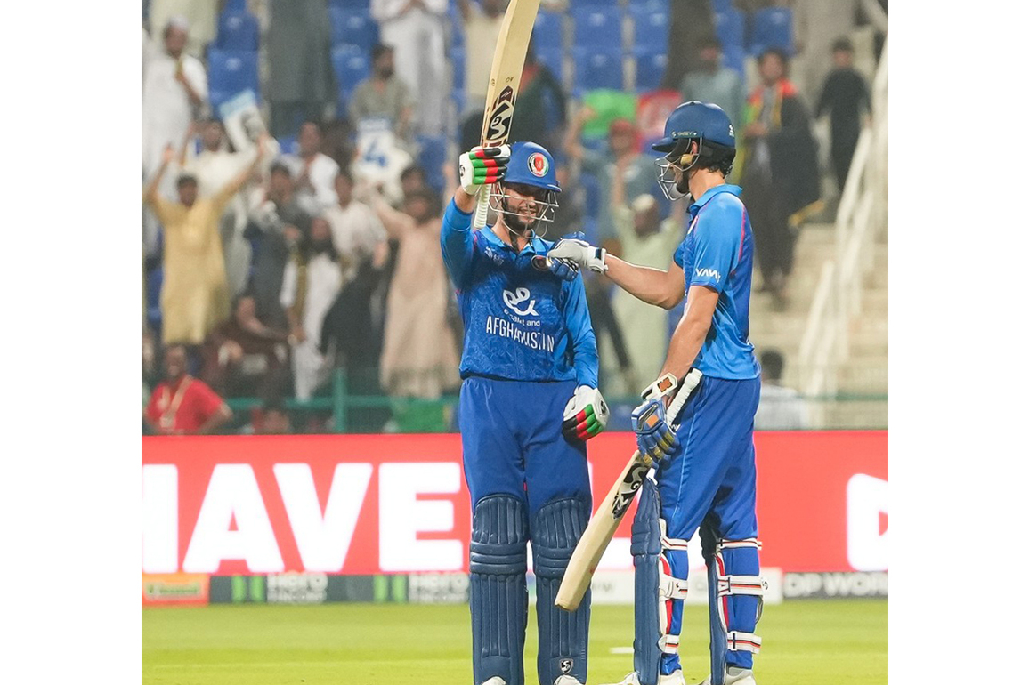 Asia Cup: Omarzai powers his way to fastest T20I fifty for Afghanistan with swashbuckling performance