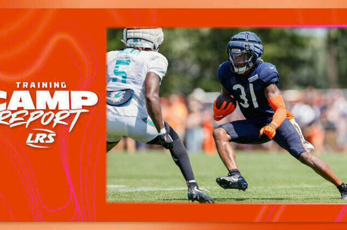 Training camp report: Bears-Dolphins joint practice | Friday, Aug. 8