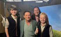 Young farmers quiz Sheep Detectives' Hugh Jackman on farming