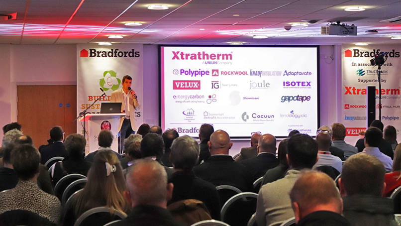 Giles Bradford at the ‘Building Sustainable Communities’ event