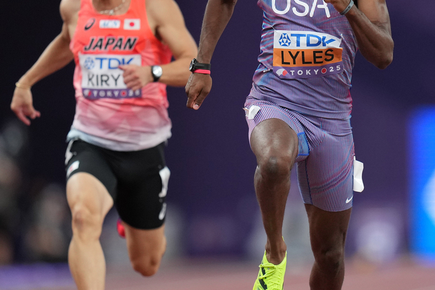 (SP)JAPAN-TOKYO-ATHLETICS-WORLD ATHLETICS CHAMPIONSHIPS-MEN'S 100M HEATS