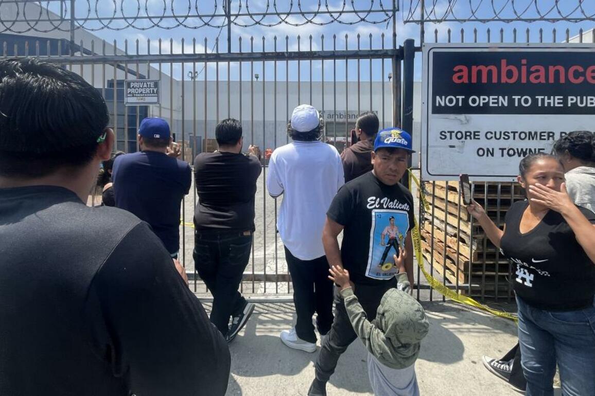 L.A. neighborhoods clear out as ICE raids send people underground