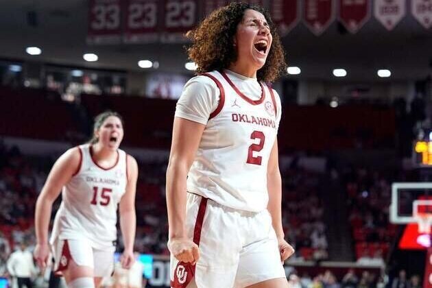 Women's Top 25 roundup: No. 16 Oklahoma upends No. 2 South Carolina in OT
