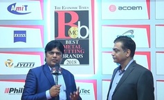 AmiT felicitated at ET Best Brands in Metal Cutting 2018