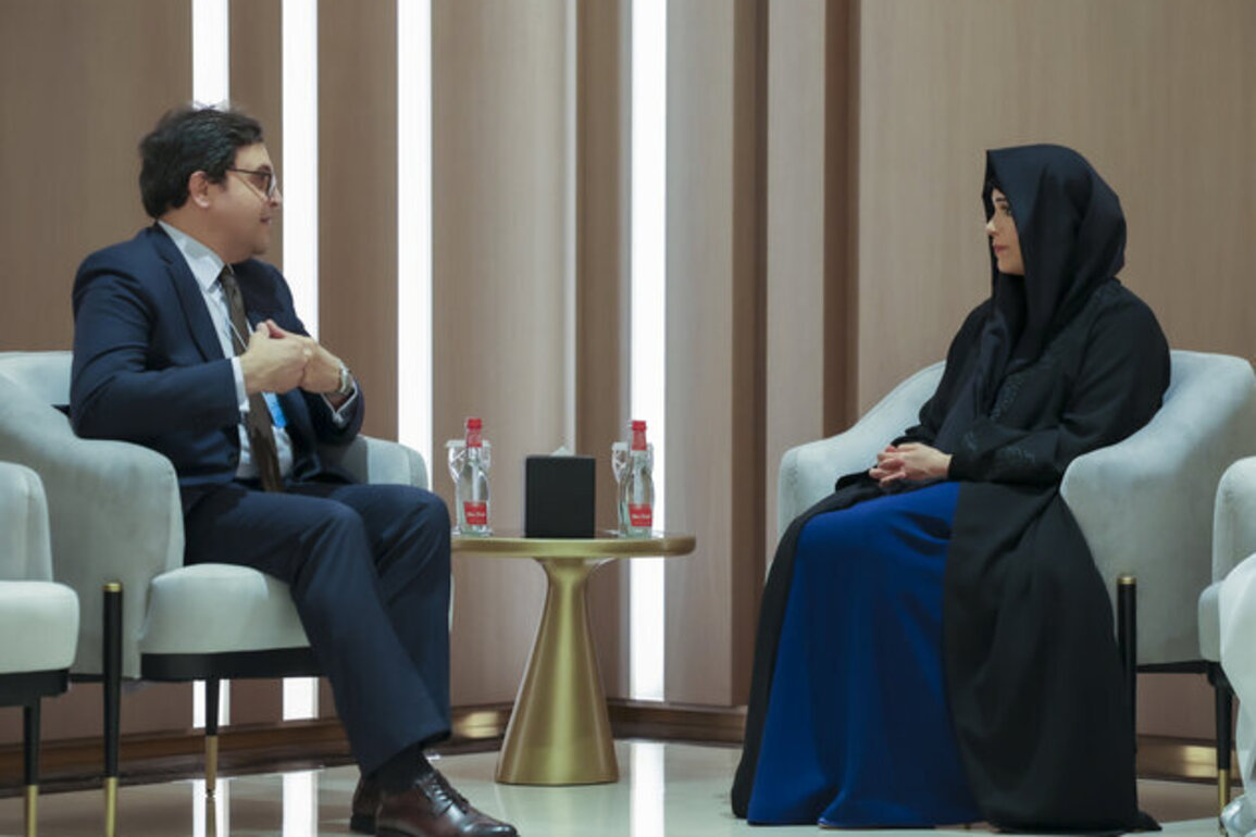 Latifa bint Mohammed meets with Egyptian Minister of Culture
