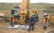 Drilling at Tinka's Ayawilca property in central Peru