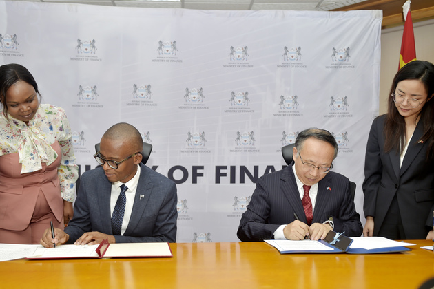 BOTSWANA-GABORONE-CHINA-ECONOMIC AND TECHNICAL COOPERATION