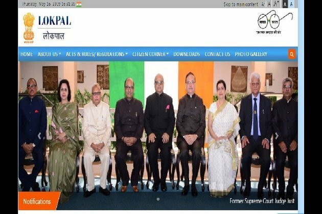 Lokpal website launched by Chairperson Justice Pinaki Chandra Ghose