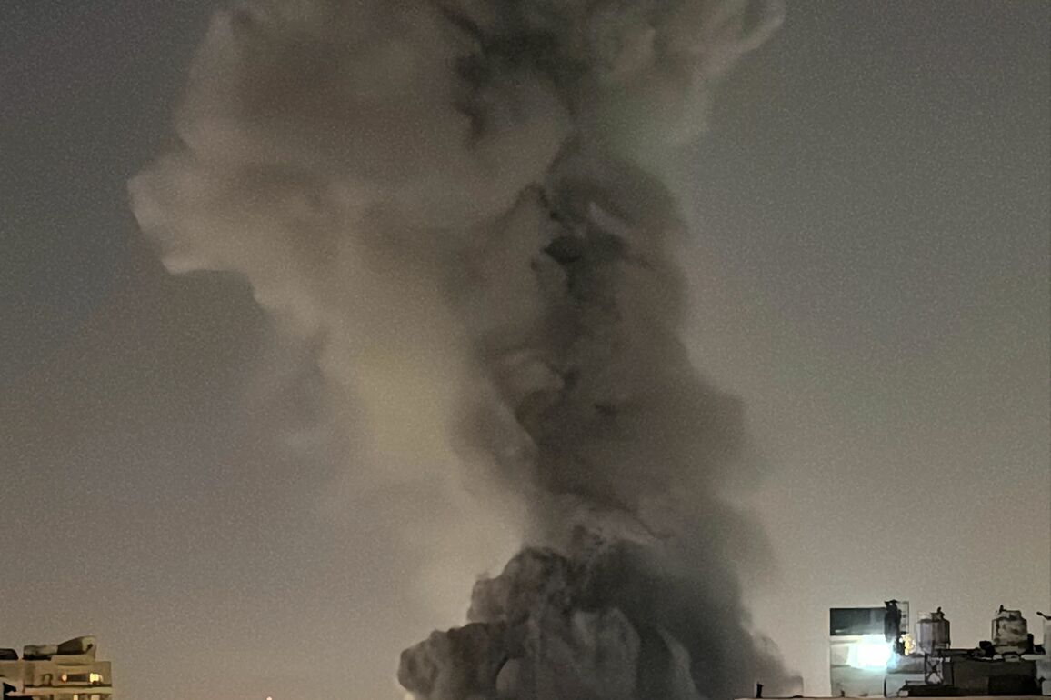 (SpotNews)IRAN-TEHRAN-ATTACK-SMOKE