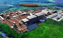 Modelo do projeto de potássio Autazes, da Brazil Potash