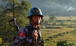 A soldier from the KIA.