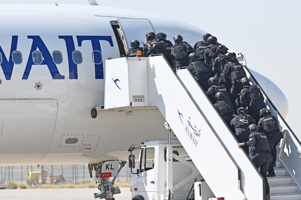 KUWAIT-FARWANIYA GOVERNORATE-COUNTER-TERRORISM EXERCISE