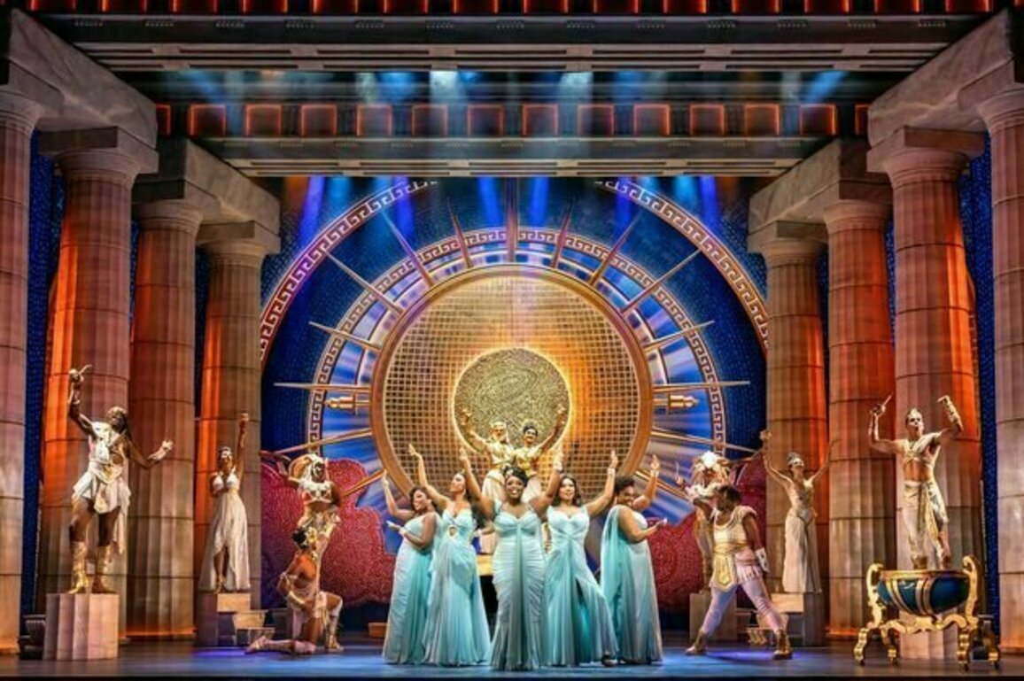 With fresh songs and a spectacular set, Disney's Hercules musical goes the distance