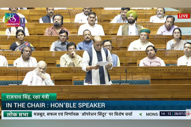 India's defence systems completely foiled Pakistan attack: Defence Minister Rajnath Singh in Parliament