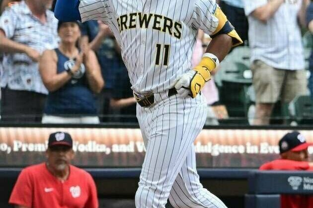 Brewers rout Nationals, claim seventh win in a row