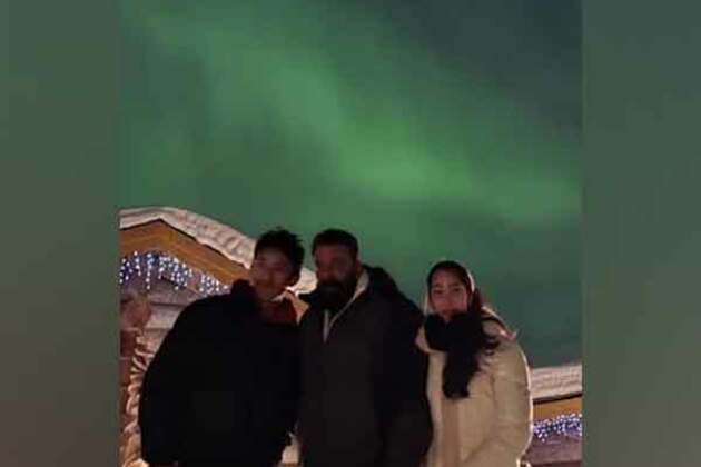 Sanjay Dutt vacations in Finland with wife Maanayata, children