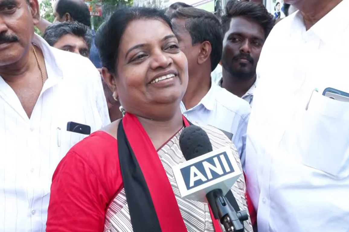 Tamil Nadu polls: Two-time DMK MLA Geetha Jeevan casts vote, exudes confidence in CM Stalin