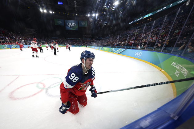 (MICO2026)ITALY-MILAN-OLYMPIC WINTER GAMES-ICE HOCKEY-MEN-QUALIFICATION PLAY-OFF-CZE VS DEN