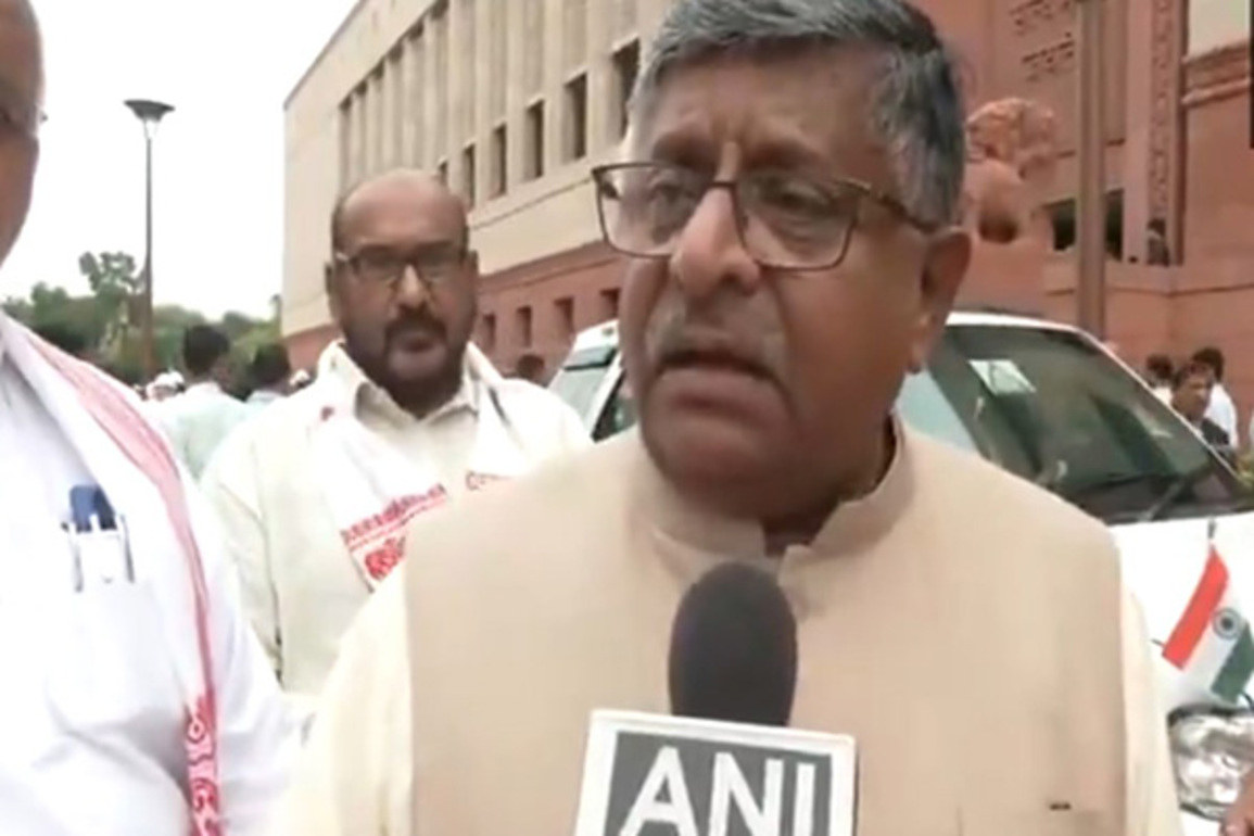 "Is there any weightage in their demand?": BJP slams opposition for protesting against EC