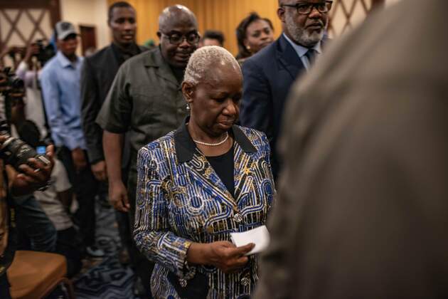 DR CONGO-GOMA-UN ENVOY-M23 REBEL LEADER-PRESS BRIEFING