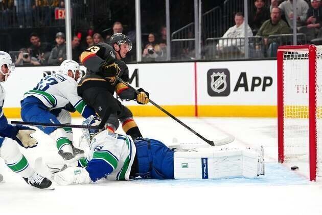 Golden Knights defeat Canucks to end 5-game skid