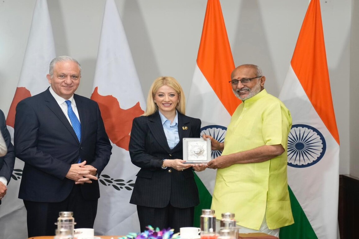 VP Radhakrishnan discusses bilateral relationship with Cyprus delegation