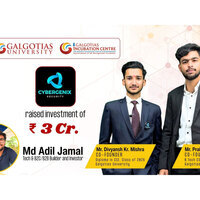 INR 3 Crore Funding Grabbed by Galgotias University Student-Led Startup Cybergenix Security Pvt Ltd