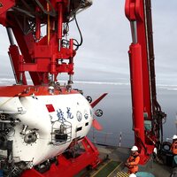 (EyesOnSci)CHINA-ARCTIC OCEAN SCIENTIFIC EXPEDITION-JIAOLONG-MANNED DEEP-SEA DIVING (CN)