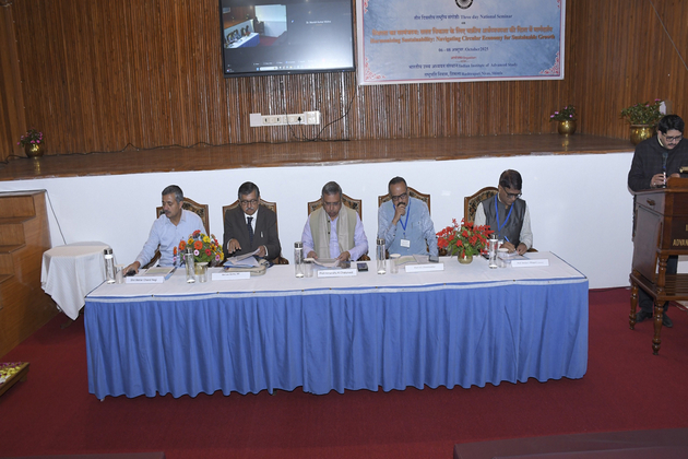 Three-Day National seminar on "Harmonizing Sustainability: navigating circular economy for sustainable growth" inaugurated at IIAS, Shimla
