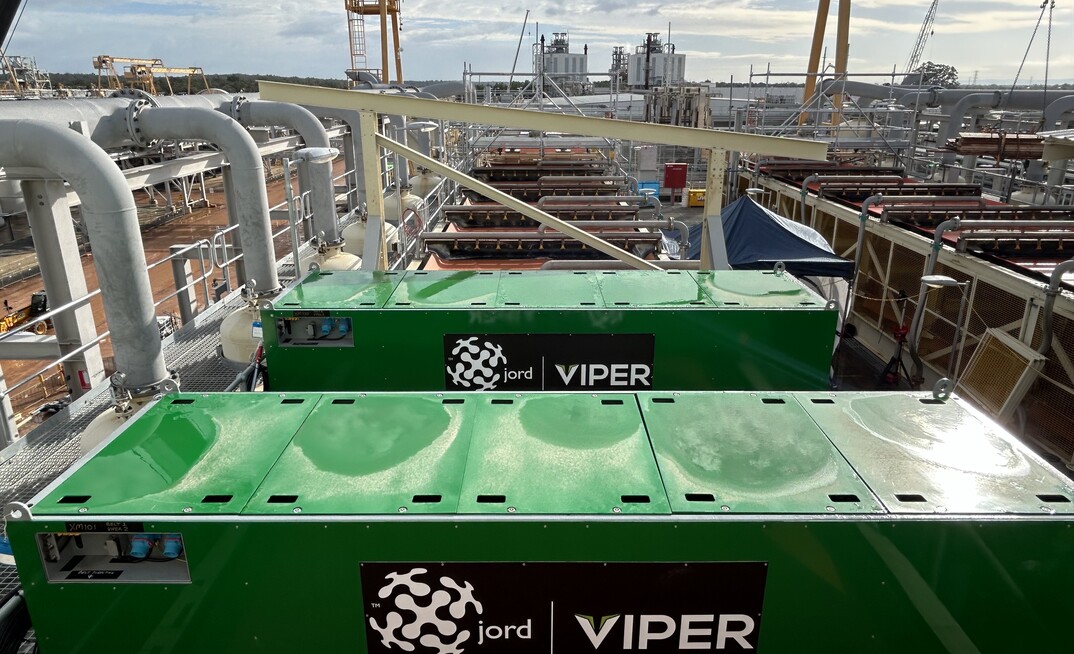 Jord International's Viper dewatering technology.