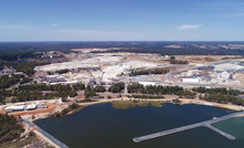  Aerial view of Greenbushes mine