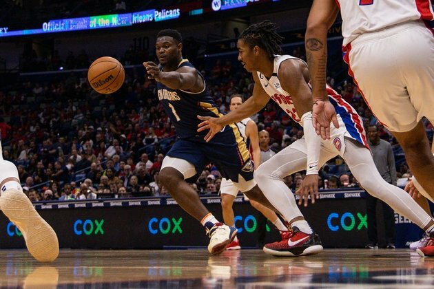 Pelicans down Pistons, run winning streak to five